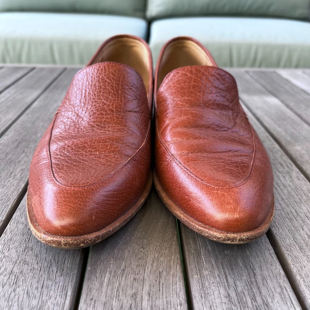 Madewell Brown Leather Loafers - Picture 2 of 10